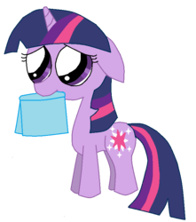 Size: 690x780 | Tagged: safe, artist:lorettafox, twilight sparkle, g4, sad