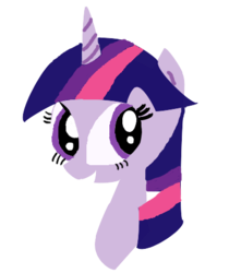 Size: 389x463 | Tagged: safe, artist:lorettafox, twilight sparkle, pony, g4