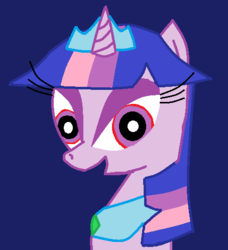 Size: 454x498 | Tagged: safe, artist:lorettafox, twilight sparkle, alicorn, pony, g4, 1000 hours in ms paint, tumblr, twilight sparkle (alicorn)