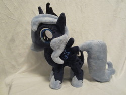 Size: 4000x3000 | Tagged: safe, artist:little-broy-peep, princess luna, pony, g4, female, filly, irl, photo, plushie, solo, woona, younger