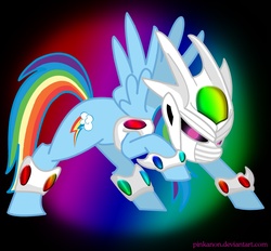 Size: 1400x1301 | Tagged: safe, artist:pinkanon, rainbow dash, g4, 20% cooler, cooler, cooler (dbz), dragon ball, dragon ball z, rainbowcooler