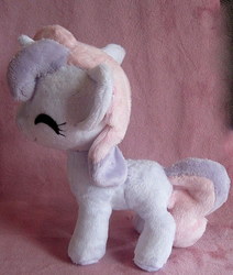 Size: 883x1039 | Tagged: safe, artist:follylolly, sweetie belle, pony, g4, irl, photo, plushie, solo