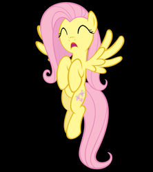 Size: 711x800 | Tagged: safe, fluttershy, pony, g4, inverted mouth