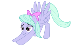 Size: 2880x1855 | Tagged: safe, artist:yourdrawingtablet, flitter, pegasus, pony, g4, exploitable meme, female, iwtcird, mare, scrunchy face, simple background, solo, stretching, transparent background