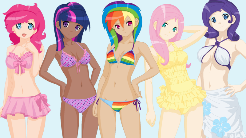 120265 - safe, artist:sakurablitz, fluttershy, pinkie pie, rainbow