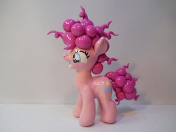 Size: 4320x3240 | Tagged: safe, artist:earthenpony, pinkie pie, earth pony, pony, g4, female, filly, frizzy hair, irl, photo, sculpture, solo