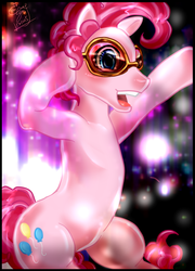 Size: 510x710 | Tagged: safe, artist:ayuuu0908, pinkie pie, g4, bubble berry, rule 63, sunglasses