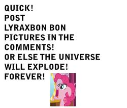 Size: 741x629 | Tagged: safe, bon bon, lyra heartstrings, pinkie pie, sweetie drops, g4, meta, text