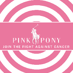 Size: 700x700 | Tagged: safe, animated, barely pony related, breast cancer, meta, pink, ralph lauren