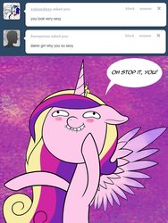 Size: 900x1200 | Tagged: safe, artist:iraincloud, princess cadance, g4, meme, oh stop it you