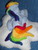 Size: 1200x1600 | Tagged: artist needed, safe, rainbow dash, g4, irl, photo, plushie, sleeping