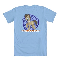 Size: 1000x1000 | Tagged: safe, doctor whooves, time turner, g4, official, clothes, irl, merchandise, photo, shirt, welovefine