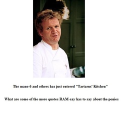 Size: 530x518 | Tagged: safe, human, gordon ramsay, hell's kitchen, hilarious in hindsight, irl, irl human, meta, photo, text