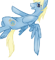 Size: 304x333 | Tagged: safe, oc, oc only, pegasus, pony, animated, spinning