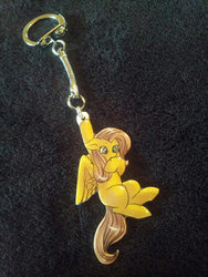 Size: 570x760 | Tagged: safe, fluttershy, g4, etsy, irl, keychain, merchandise, photo