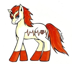 Size: 600x532 | Tagged: safe, artist:kagekirite, crossover, ponified, ratchet, transformers