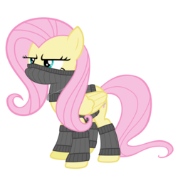 Size: 7000x7000 | Tagged: safe, artist:anxet, part of a set, fluttershy, g4, absurd resolution, badass, clothes, dog tags, flutterbadass, military, recon, serious face, simple background, socks, transparent background, vector