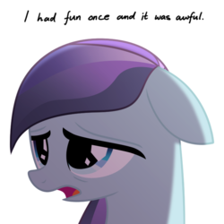 Size: 700x700 | Tagged: safe, artist:equestria-prevails, sapphire joy, crystal pony, pony, g4, season 3, the crystal empire, hark a vagrant, i had fun once and it was awful, parody, simple background, transparent background