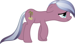 Size: 10894x6307 | Tagged: safe, artist:hourglass-vectors, elbow grease, paradise (g4), crystal pony, pony, g4, absurd resolution, floppy ears, sad, simple background, solo, transparent background, vector