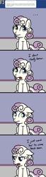 Size: 800x3055 | Tagged: safe, artist:waywardtrail, artist:zestyoranges, sweetie belle, ask ecstatic rarity, g4, ask, tumblr