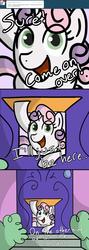 Size: 1280x3605 | Tagged: safe, artist:waywardtrail, artist:zestyoranges, sweetie belle, ask ecstatic rarity, g4, ask, tumblr