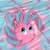 Size: 5000x5000 | Tagged: safe, pinkie pie, g4, absurd resolution, cotton candy, electricity, food, hair dye, mane, serious face