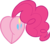 Size: 845x743 | Tagged: safe, artist:rayodragon, pinkie pie, earth pony, pony, g4, balloonbutt, butt, butt only, female, heart, heart butt, plot, simple background, solo, transparent background