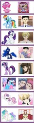 Size: 596x2138 | Tagged: safe, aloe, lotus blossom, princess celestia, princess luna, rainbow dash, sweetie belle, twilight sparkle, alicorn, earth pony, human, pegasus, unicorn, g4, chart, comparison, female, fibonacci get, filly, foal, haruhi fujioka, hikaru hitachiin, hitachiin twins, horn, kaoru hitachiin, kyoya ootori, male, mare, meta, mitsukuni haninozuka, mlp chart, spa, takashi morinozuka, tamaki suoh