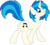 Size: 4455x4000 | Tagged: safe, artist:shelmo69, artist:skipsy, dj pon-3, vinyl scratch, pony, unicorn, g4, absurd resolution, butt, cutie mark, female, grin, hooves, horn, mare, plot, simple background, smiling, solo, teeth, transparent background, vector