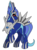 Size: 800x1067 | Tagged: safe, artist:chiky5300, dialga, pony, legendary pokémon, pokémon, ponified, ponymon, raised hoof, simple background, solo, transparent background