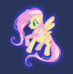 Size: 1000x1012 | Tagged: safe, artist:anitacica, artist:sienna, fluttershy, pegasus, pony, g4, female, solo