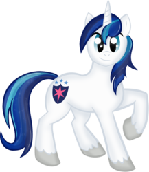 Size: 781x900 | Tagged: safe, artist:rayodragon, shining armor, pony, unicorn, g4, looking at you, male, raised hoof, simple background, smiling, solo, stallion, transparent background