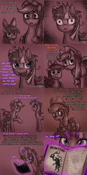 Size: 1482x2970 | Tagged: safe, apple bloom, applejack, twilight sparkle, ask crapplejack, g4, ask, book