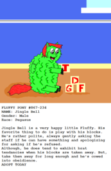 Size: 494x757 | Tagged: safe, artist:fortune, fluffy pony, adoption, blocks, colt, text