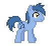 Size: 104x92 | Tagged: artist needed, source needed, safe, blues, noteworthy, earth pony, pony, g4, animated, desktop ponies, male, pixel art, simple background, sitting, solo, sprite, stallion, transparent, transparent background