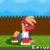 Size: 500x500 | Tagged: safe, artist:blue-cup, big macintosh, earth pony, pony, g4, fence, glasses, grass, hank hill, king of the hill, male, sprite, stallion