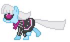 Size: 140x84 | Tagged: source needed, safe, artist:ponynoia, photo finish, earth pony, pony, g4, animated, desktop ponies, female, galloping, mare, pixel art, running, simple background, solo, sprite, transparent background