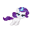 Size: 100x102 | Tagged: artist needed, source needed, safe, rarity, pony, g4, animated, desktop ponies, female, filly, pixel art, rariquest, simple background, solo, sprite, transparent background