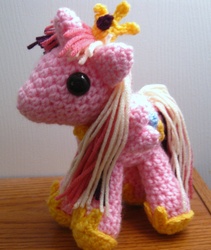 Size: 2044x2418 | Tagged: safe, artist:acrylicsheep, princess cadance, pony, g4, amigurumi, crochet, high res, irl, photo, plushie, solo