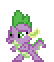 Size: 54x62 | Tagged: artist needed, source needed, safe, spike, g4, animated, desktop ponies, pixel art, simple background, solo, sprite, transparent background