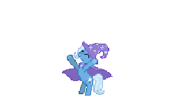 Size: 406x228 | Tagged: artist needed, source needed, safe, trixie, pony, unicorn, g4, animated, bipedal, desktop ponies, eyes closed, female, fireworks, mare, pixel art, simple background, solo, sprite, transparent background