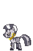 Size: 106x166 | Tagged: artist needed, source needed, safe, zecora, pony, zebra, g4, animated, desktop ponies, digging, female, pixel art, scratching, simple background, solo, sprite, transparent background