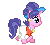 Size: 84x92 | Tagged: safe, artist:botchan-mlp, cookie crumbles, pony, unicorn, g4, animated, desktop ponies, female, mare, pixel art, simple background, solo, sprite, transparent background, trotting, visor, walk cycle