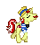 Size: 82x94 | Tagged: safe, artist:botchan-mlp, flam, pony, unicorn, g4, animated, cute, desktop ponies, eyes closed, flamabetes, hat, male, pixel art, simple background, solo, sprite, stallion, straw hat, transparent background, trotting, walk cycle