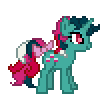 Size: 106x96 | Tagged: artist needed, source needed, safe, fizzy, twinkle eyed pony, g1, animated, desktop ponies, pixel art, simple background, solo, sprite, transparent background