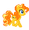 Size: 100x101 | Tagged: artist needed, source needed, safe, bumblesweet, g4, animated, desktop ponies, female, pixel art, simple background, solo, sprite, transparent background
