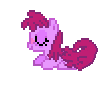 Size: 106x96 | Tagged: artist needed, source needed, safe, berry punch, berryshine, g4, berrybetes, cute, desktop ponies, gif, non-animated gif, simple background, sleeping, solo, sprite, transparent background