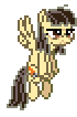 Size: 64x96 | Tagged: safe, artist:botchan-mlp, wild fire, pegasus, pony, g4, animated, desktop ponies, female, flying, mare, pixel art, simple background, solo, sprite, transparent background, unamused, wild fire is not amused