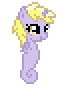 Size: 68x96 | Tagged: artist needed, source needed, safe, dinky hooves, sea pony, g4, animated, cute, desktop ponies, dinkabetes, female, foal, pixel art, simple background, solo, sprite, tadfoal, transparent background