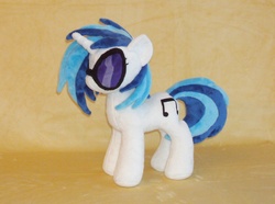 Size: 900x670 | Tagged: safe, artist:razielledbx, dj pon-3, vinyl scratch, pony, unicorn, g4, irl, photo, plushie, solo